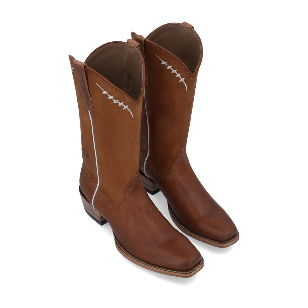 The VY — Alvies x Vince Young boot, Pigskin Brown colorway, view 3