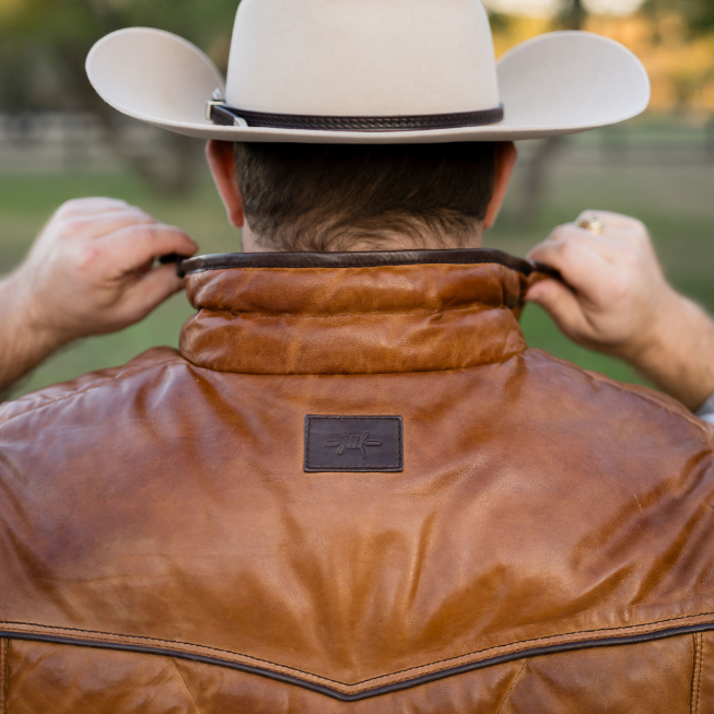 Maverick Leather Jacket - Cognac