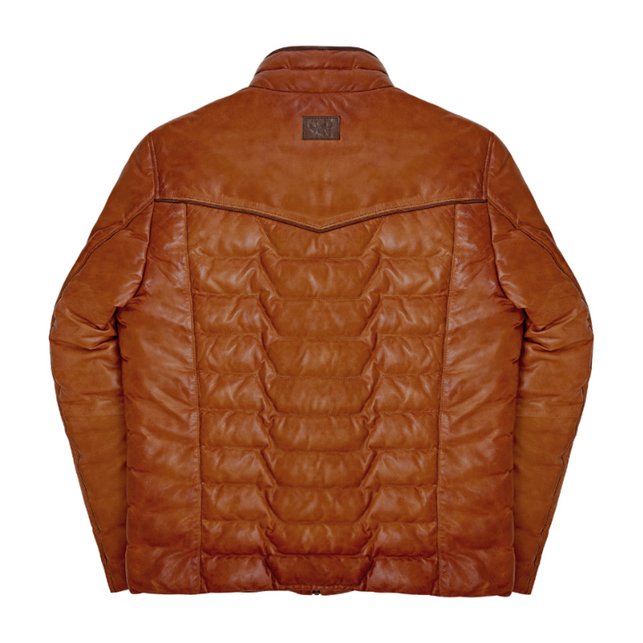 Maverick Leather Jacket - Cognac