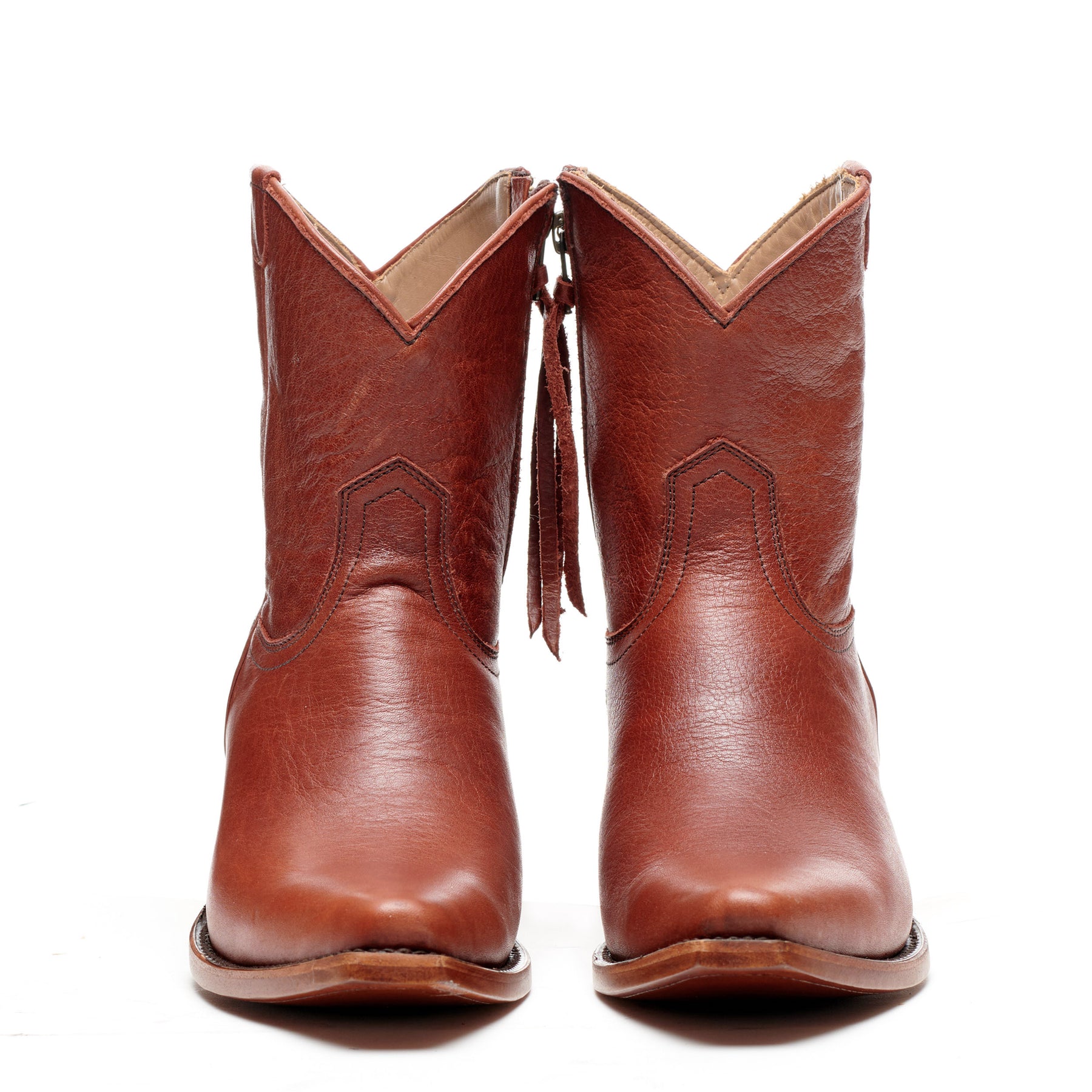 The Trinity Women's Ankle Zip-Up Cowboy Boot – Alvies